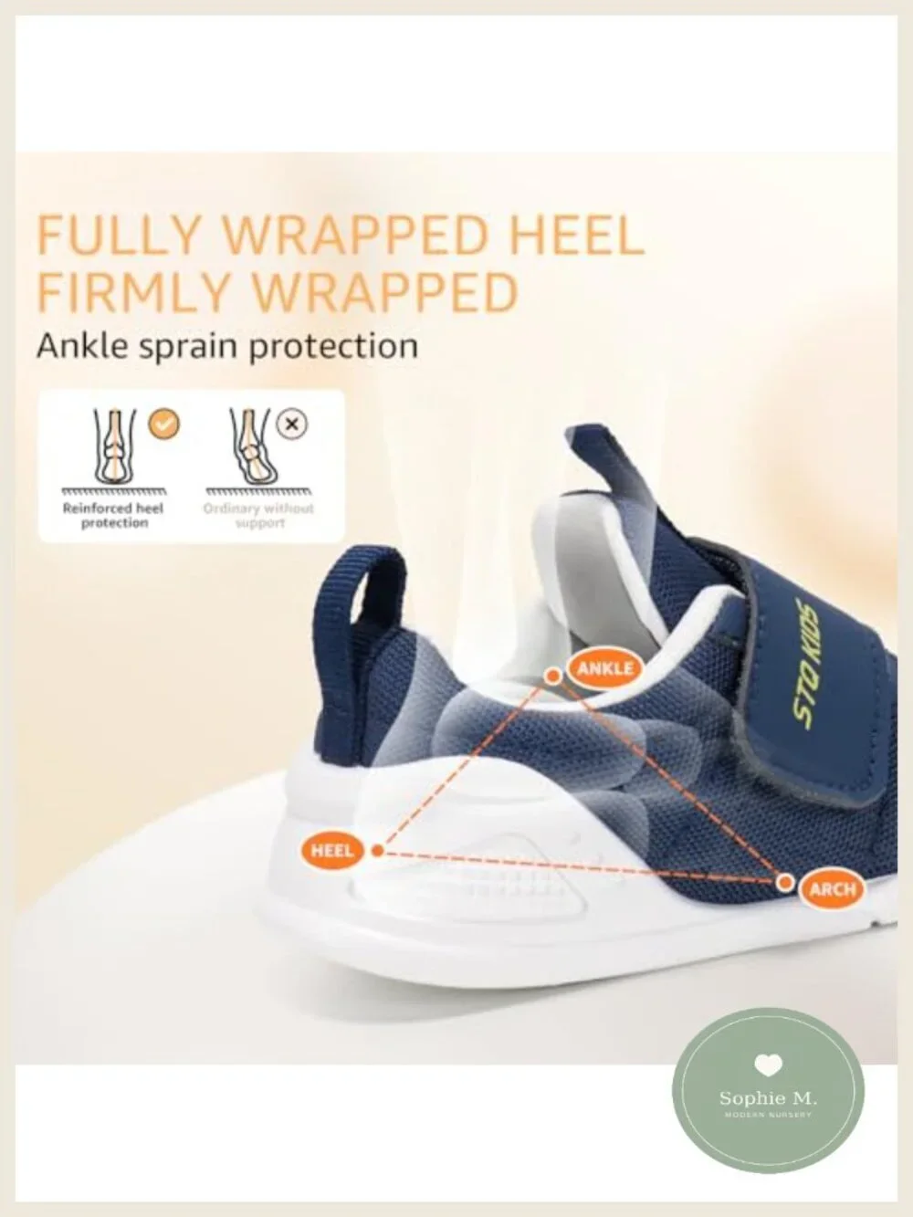 Wide Toe Box Barefoot Baby Walker Sneakers Non-Slip Breathable Mesh